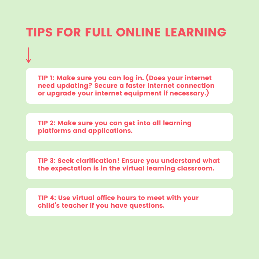 virtual learning - full online