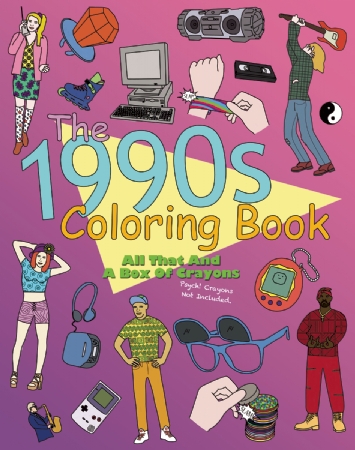 1990s Coloring Book Cover Photo