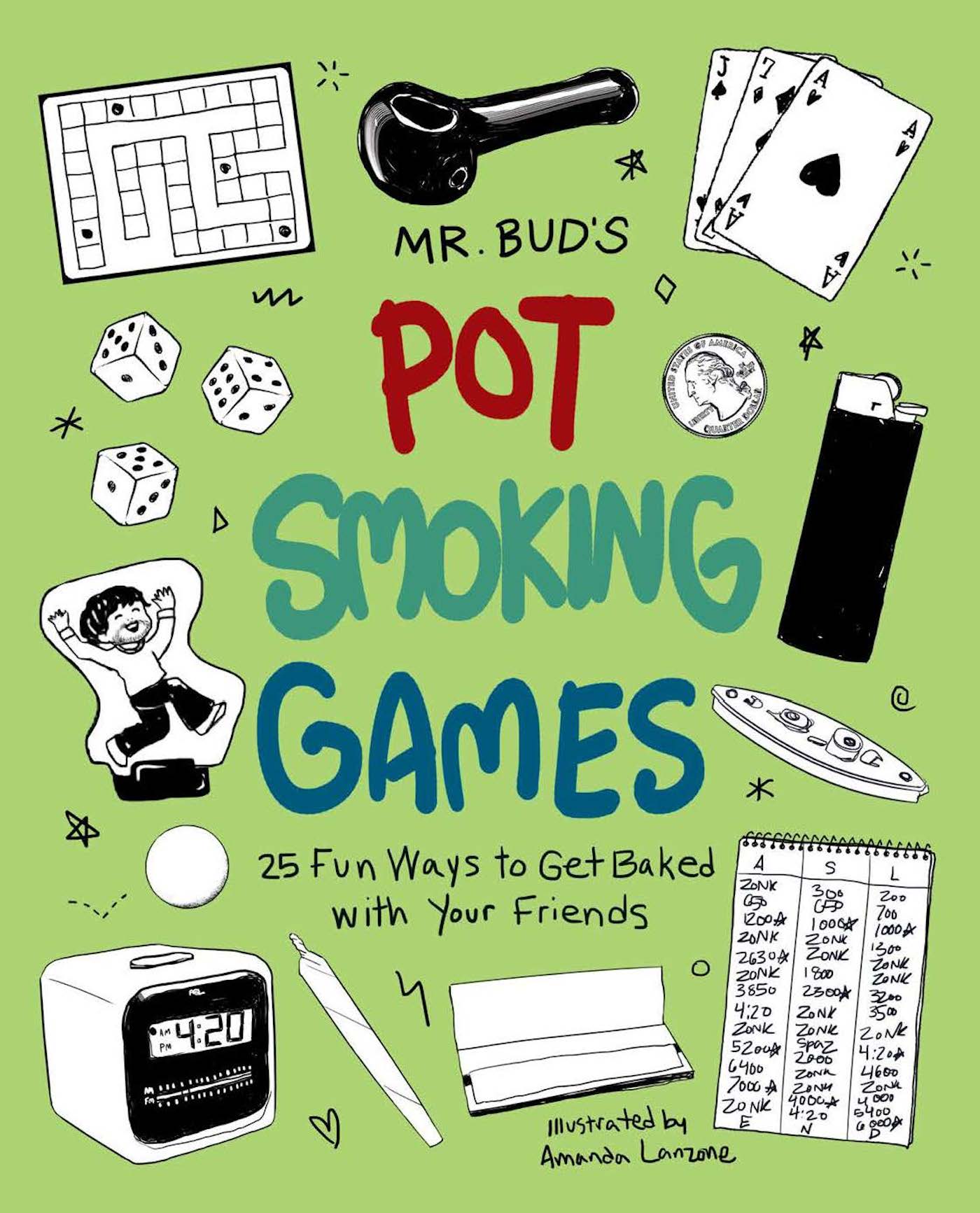 Mr. Bud's Pot Smoking Games cover