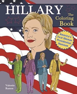 Hillary: The Coloring Book Cover Photo