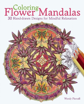 Coloring Flower Mandalas Cover Photo