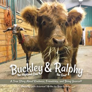 Buckley the Highland Cow and Ralphy the Goat Cover