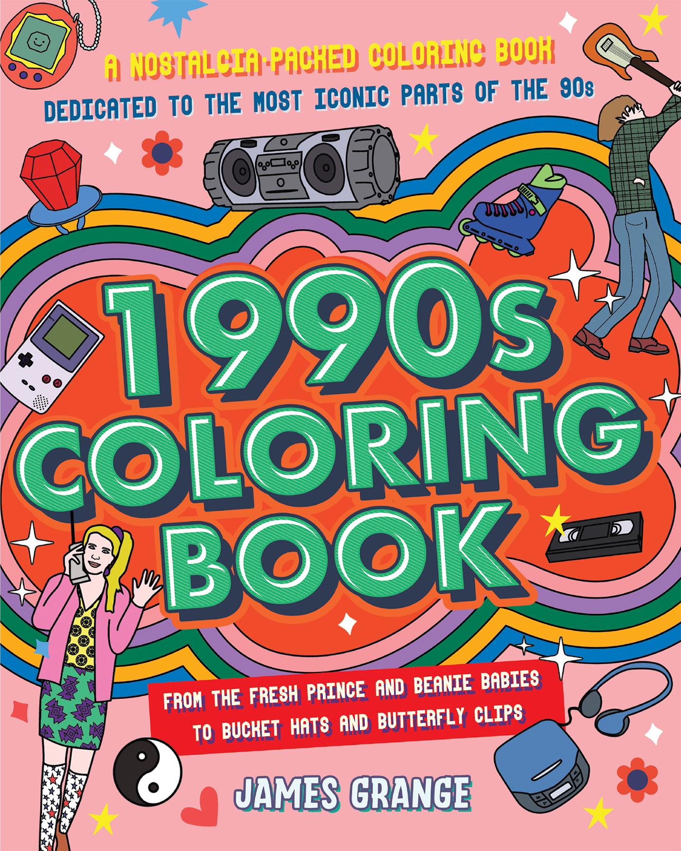 1990s Coloring Book