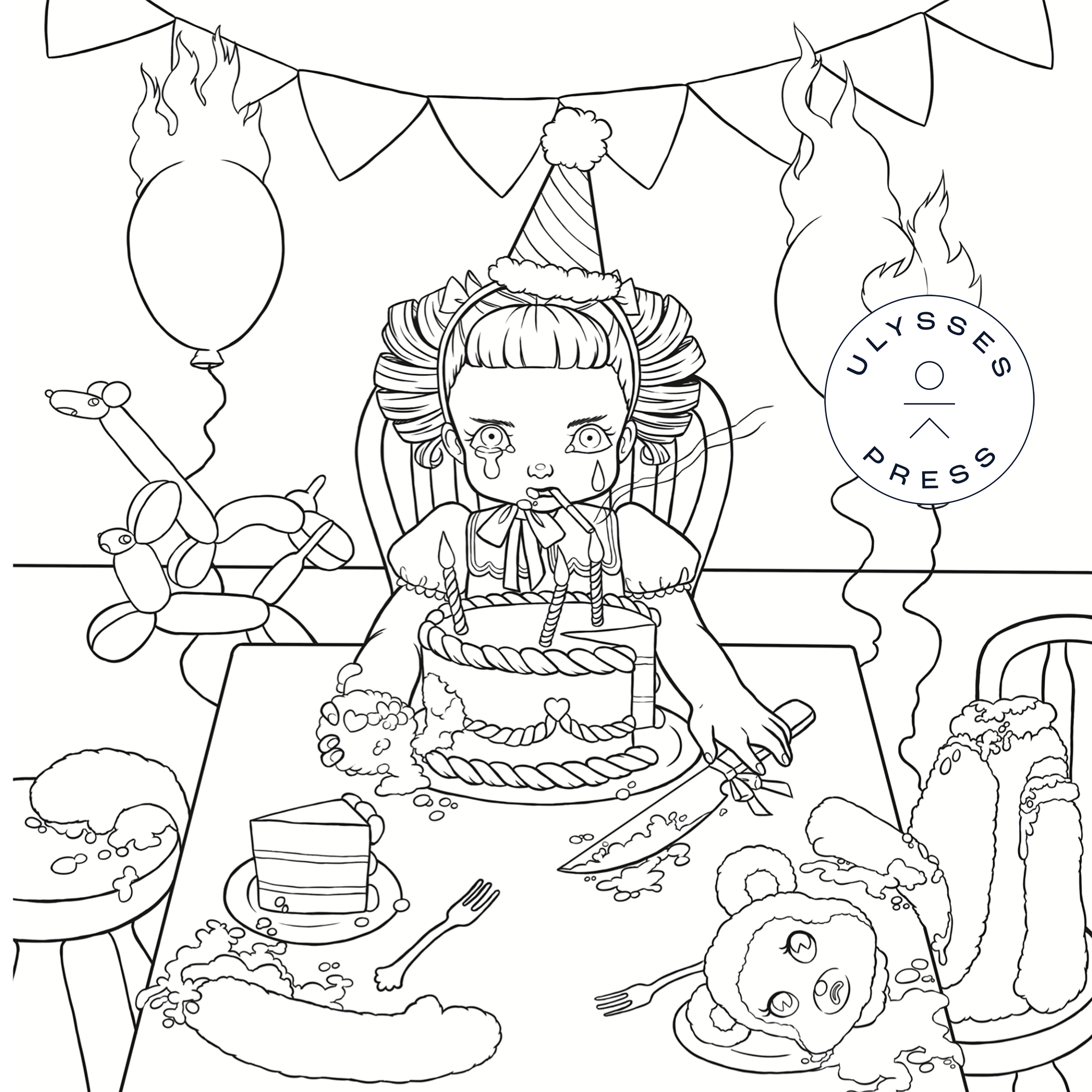 Melanie Martinez Dollhouse Coloring Pages Coloring Pages