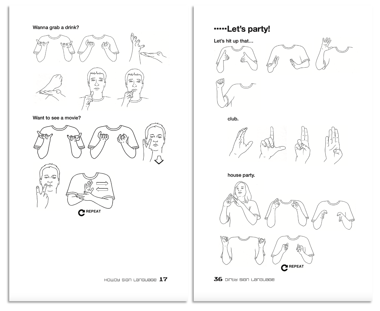Dirty Sign Language Sample