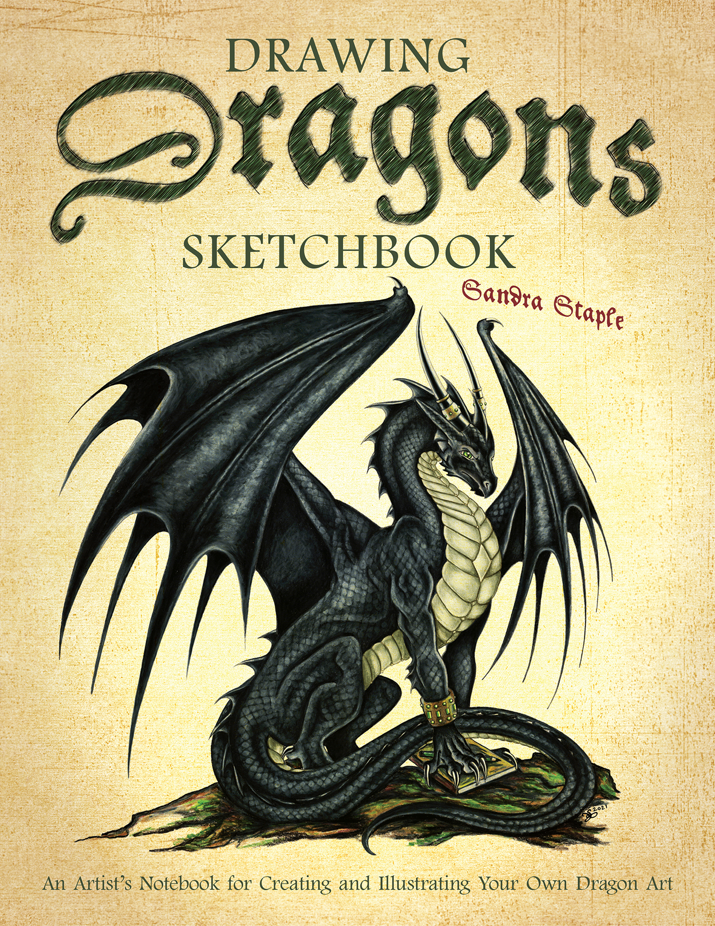 Drawing Dragons Sketchbook-cover.indd
