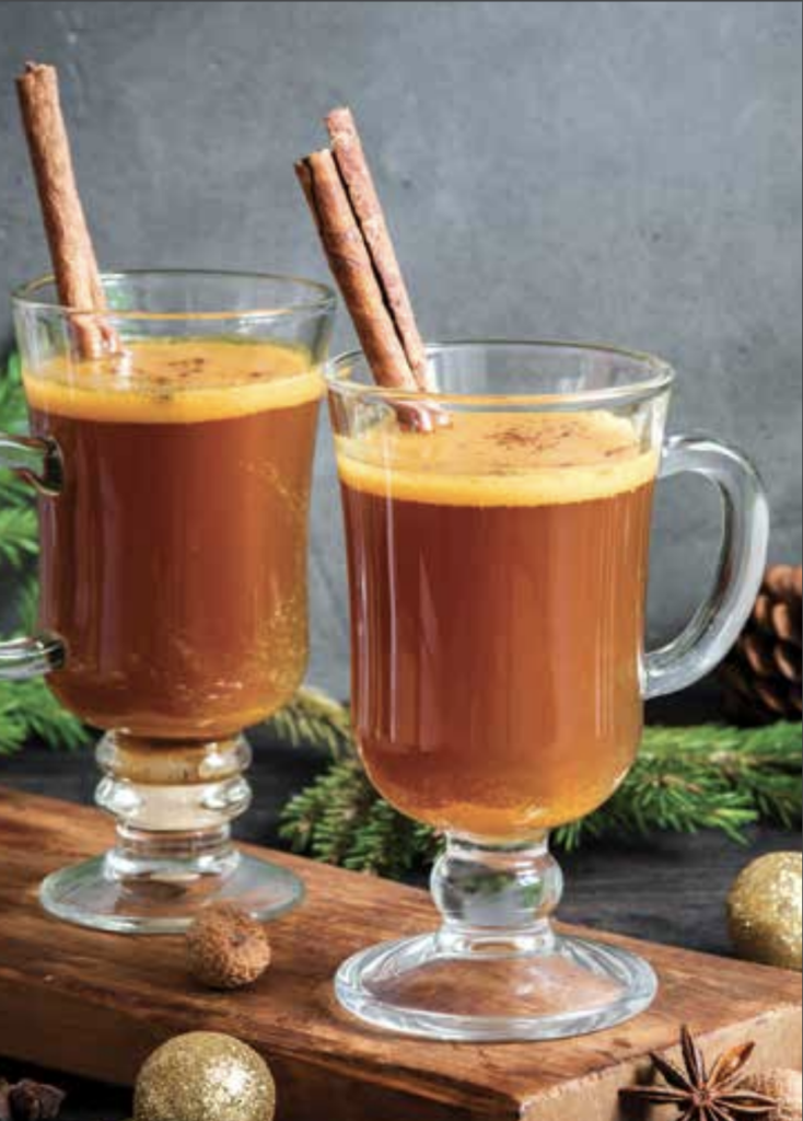 hot buttered rum fall cocktail