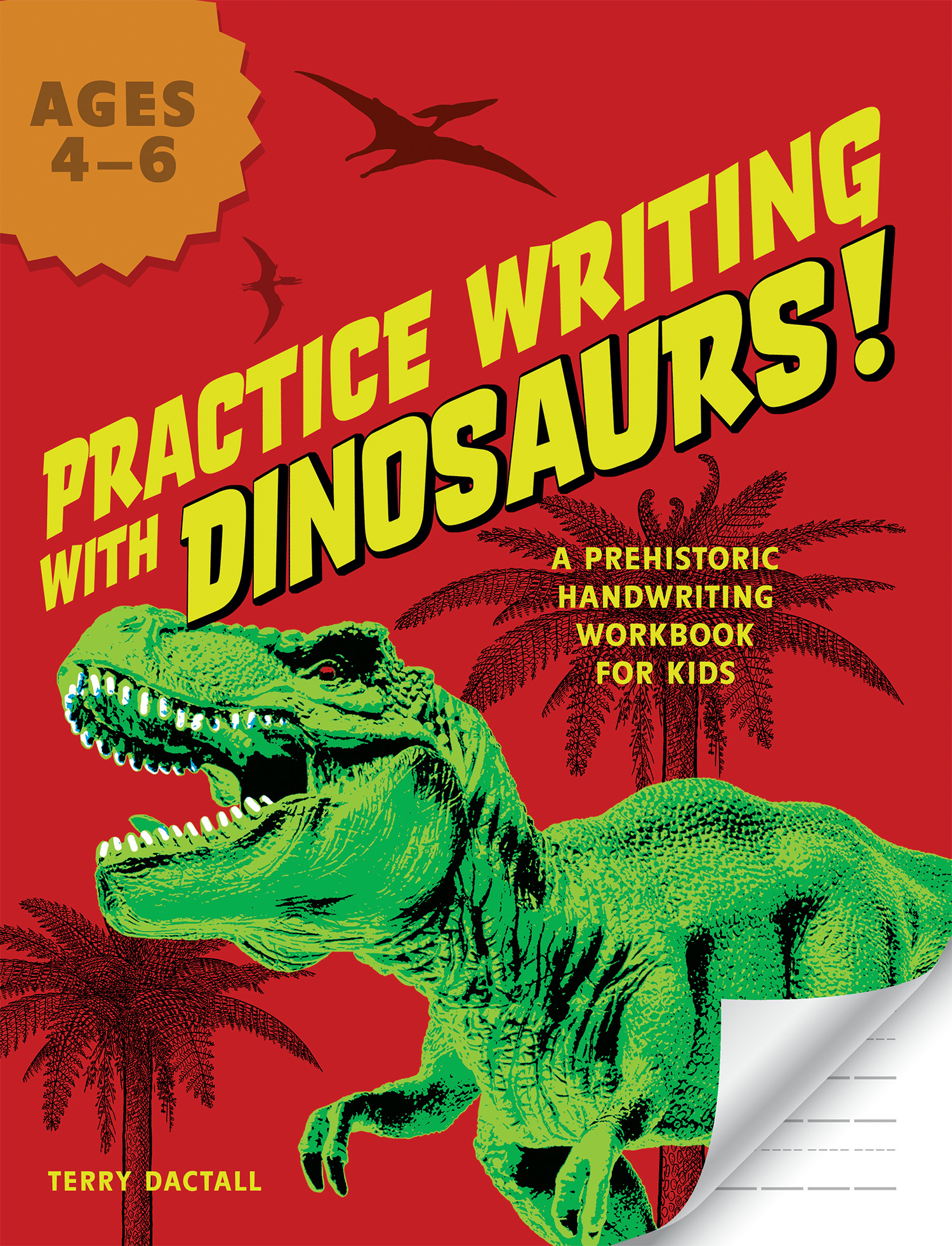 Practice Writing Dinosaurs Cover