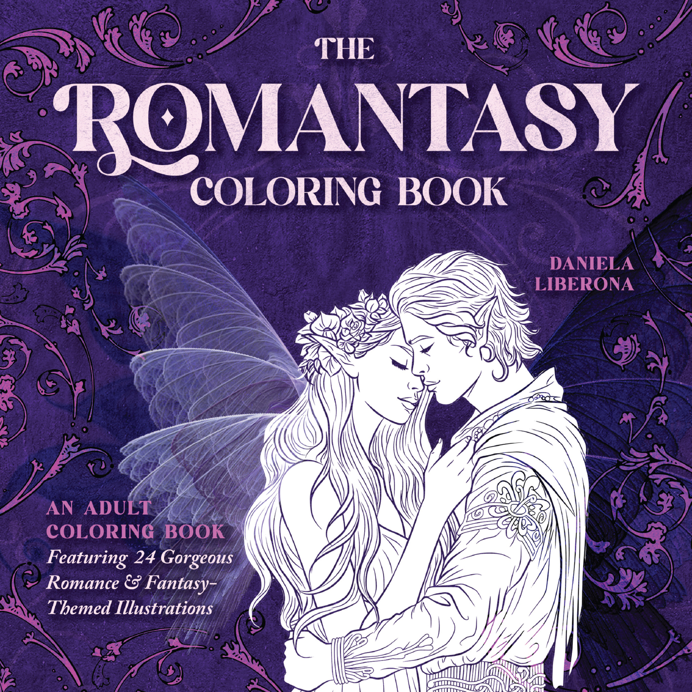 Romantasy Coloring Book-front.indd