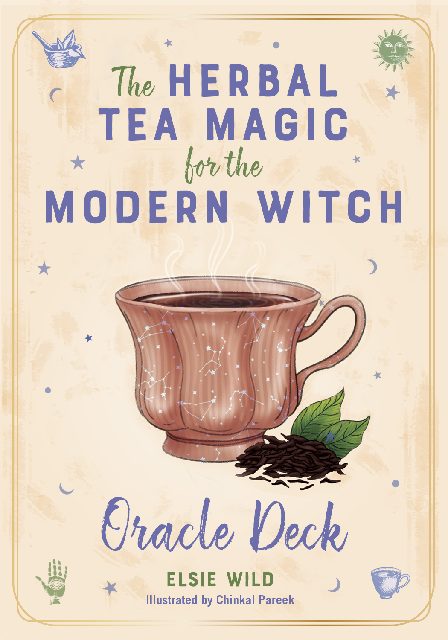 Updated Cover for Herbal Tea Magic Oracle Deck